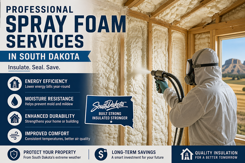 Professional Spray Foam Services in South Dakota